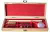 WB20 gun cleaning kit in wooden box